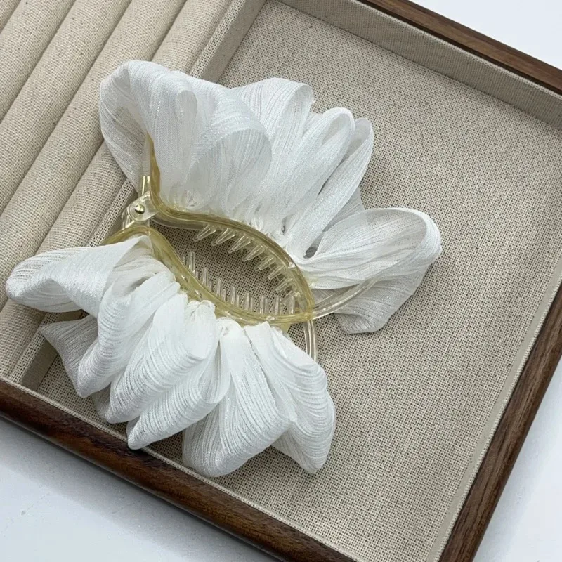 Women's High Ponytail Hair Clip Bubble Bow Ball Head Design Hairpin Holder Elegant Styling Tool Fashion Hair Accessories