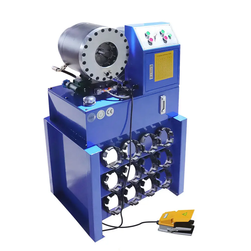Hydraulic Hose Crimping Machine, Hose Pressing Machine for Rubber Hose, Quick Change, 6 Patent, 1, 4 ''-2'', Factory Sales 2