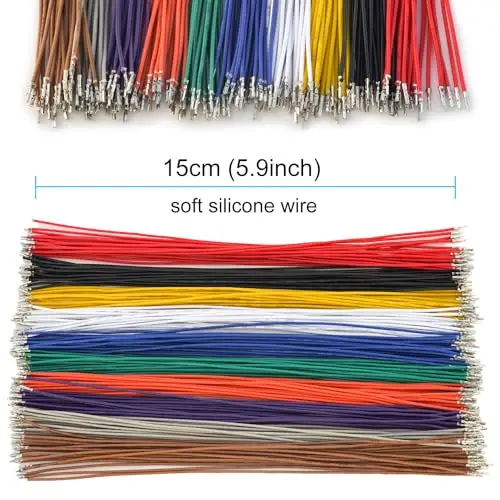 JST Connector Kit 1.25mm Pitch JST-GH 1.25 Connector with 28AWG Pre-Crimped Cables,GH 1.25mm Housing (GH-Kit)