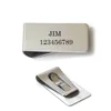 Engraved Personalized Money Clip Wallet Custom Cash Clip Wallet cash clip wallet Personalized Money Clip Wallet 1