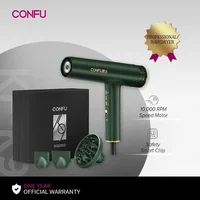 Professional Hair Dryer High Speed Powerful Wind Barber Shop Blow Dryer Negative Ions Hair Care Hair Machine Quick-Dry 2