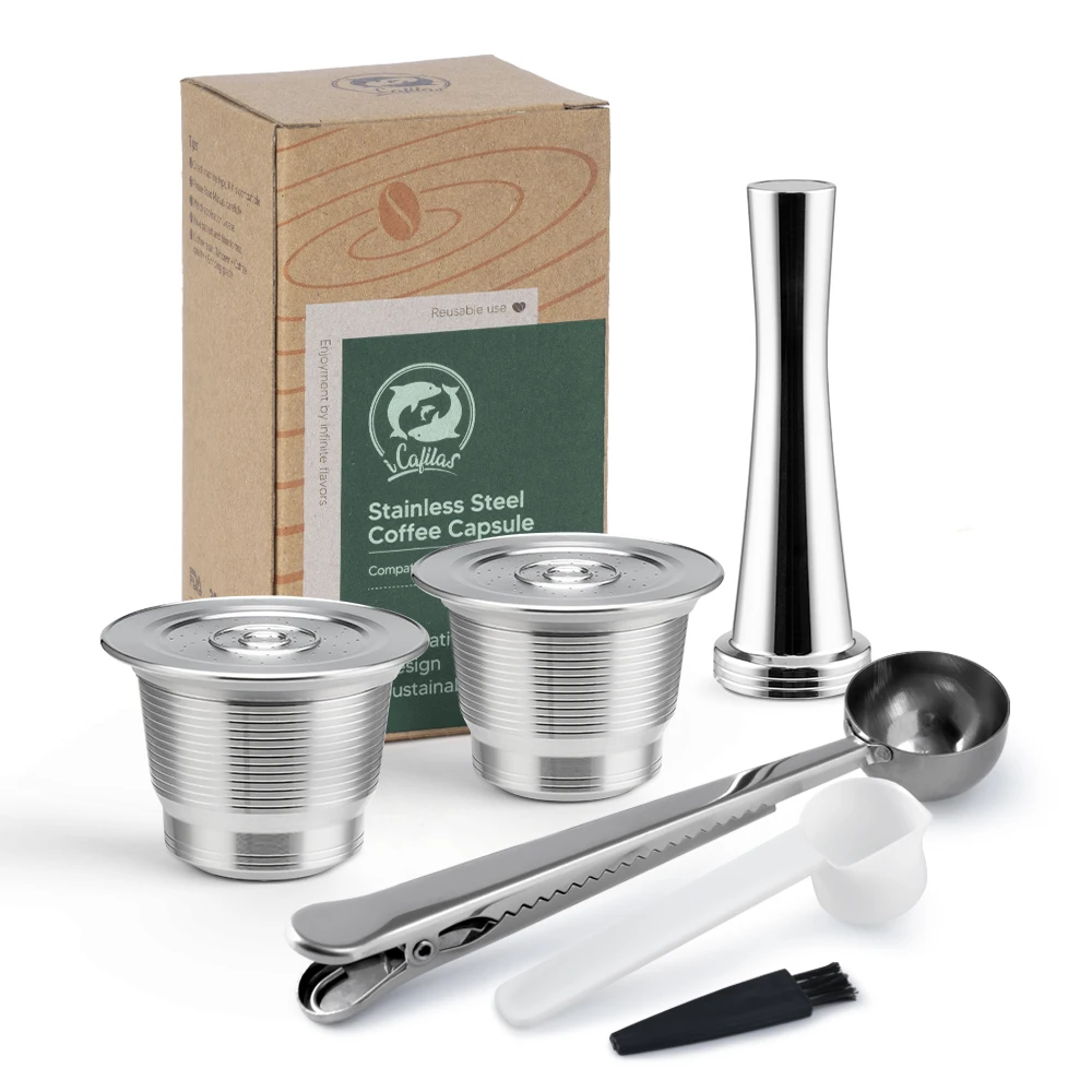 Stainless Steel Reusable Coffee Capsule