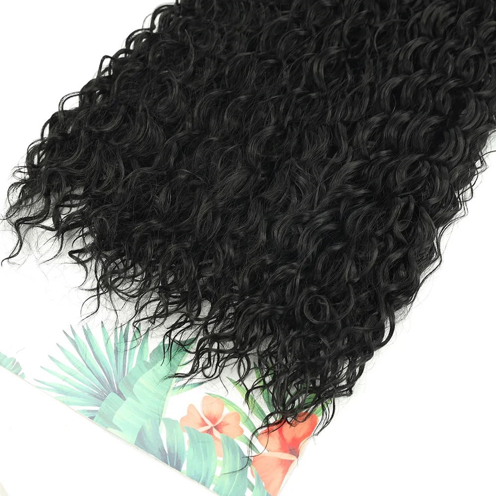 Synthetic Hair Bundles Curly Hair Extensions for Women 9PCS/Set Long Weave Heat Resistant Fibers Weaving For Woman
