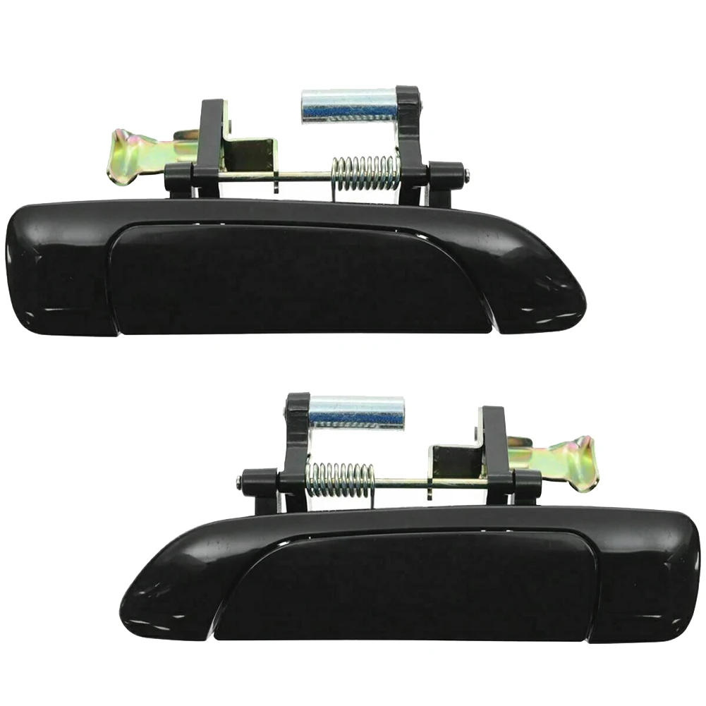 2 개/몫 후면 외부 외부 도어 핸들 세트 블랙 LH RH New For 2001 2002 2003 2004 2005 Honda Civic