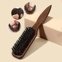 Brosse à cheveux en poils de sanglier (unisexe)-brosse à poils coiffants professionnelle sans parfum, adaptée aux cheveux épais/fins 1