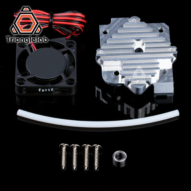 Trianglelab 3d printer parts 1.75/3mm aluminum Titan Aero extruder Upgrade Kit 12V/24V fan Free shipping reprap  mk8 i3