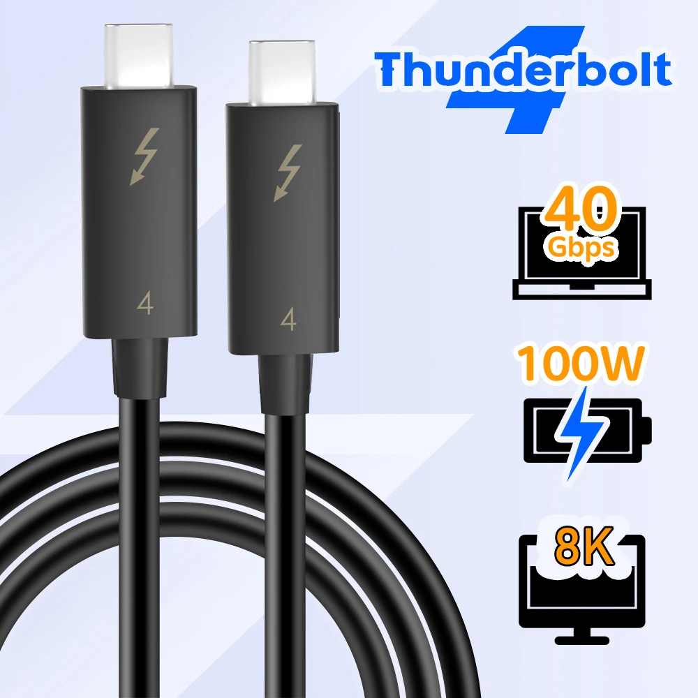 NFHK 角度付き USB4ケーブル 40Gbps 100W充電 8K@60Hz 5K@60Hz USB4.0 Thunderbolt3 50cm  通販