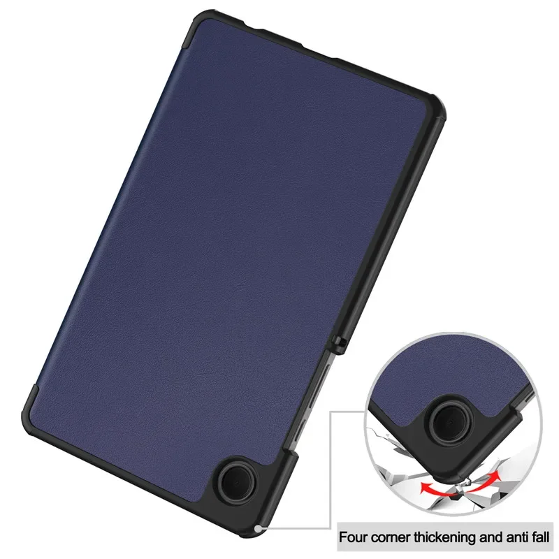 Capa Magnética de Couro Stand Tablet Capa para Samsung Tab a9 Galaxy Tab a9 8.7 Sm-x110 X115 - Imagem 3