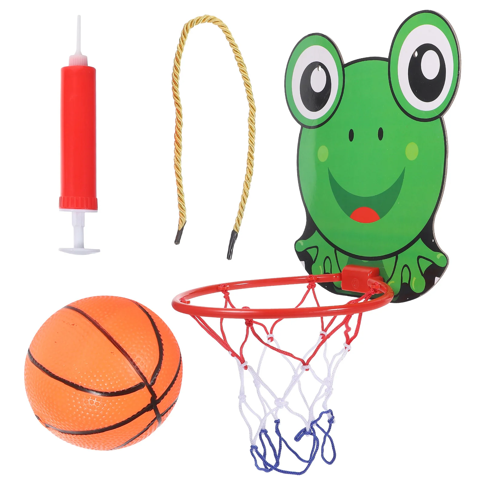 

Cartoon Wall-mounted Basketball Plaything Children's Frame Inground Hoop Hanging Boys Rack Hoops Indoor Kids Toys