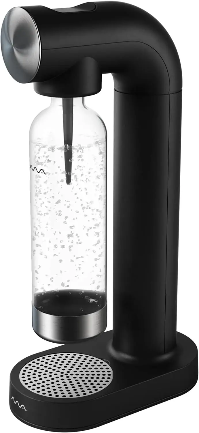 

Sparkling Water Maker \u2013 Soda Streaming Machine \u2013 with Gift Box \u2013 Award-Winning Design \u2013 Metal Accents \u2013