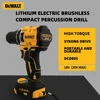DeWalt DCD805 20V Brushless Cordless Impact Drill 1/2 Rechargeable  Variable Speed Power Supply Powerful Electric Tools 2