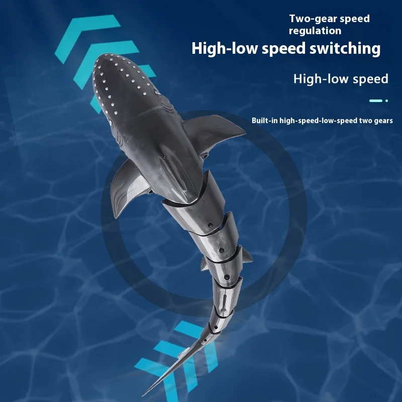 2.4g Remote Control Shark Toy Submarine Children's Pool Outdoor Remote Control Beach Swimming Bath Toy Children Analog Boy Toy 4