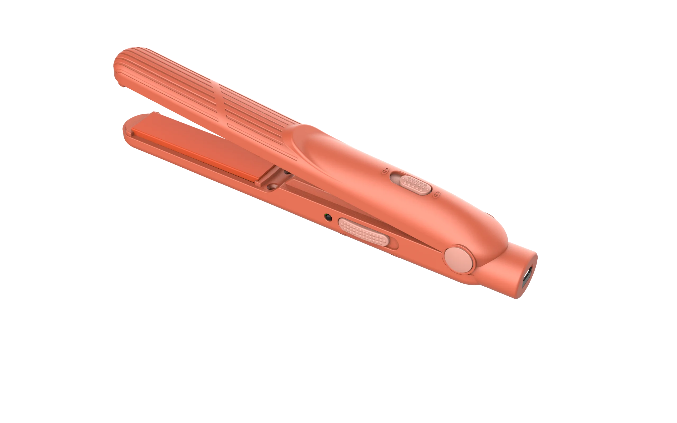 Travel Portable Flat Iron Professional Electric Cordless Usb Mini Hair Straightener With Ceramic Coating Plates And Usb Cable