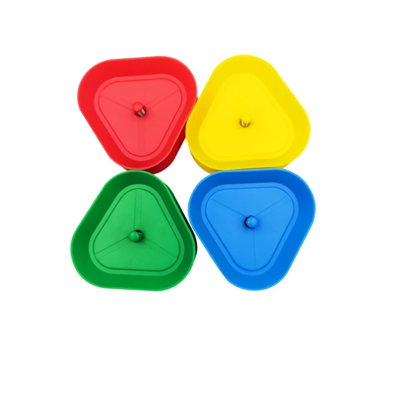 

4pcs/set for TRIANGLE Shaped Hands-Free Playing Card Holder Board Game for