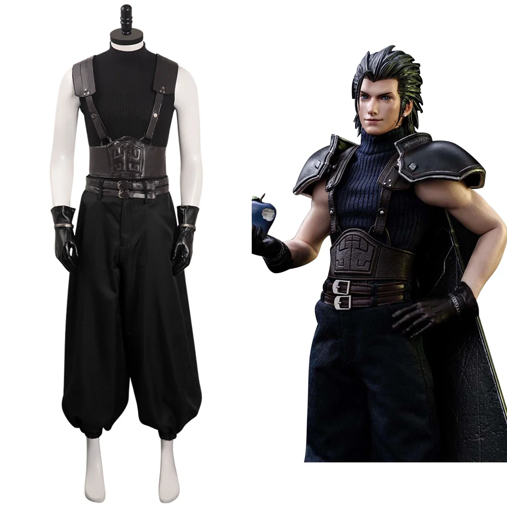 Final Fantasy Eczema Cosplay Costume Crisis Core Ff Vii Reunion Outfit Halloween Carnival Suit Per Uomini Adulti Gioco Di Ruolo