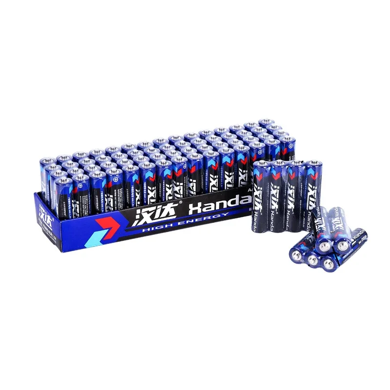 Disposable Battery 60pcs AAA 1.5V 70mAh Disposable No.7 Carbon Zinc Manganese Dry Battery For Weight Scale Wall Chart Electronic Clock Toy