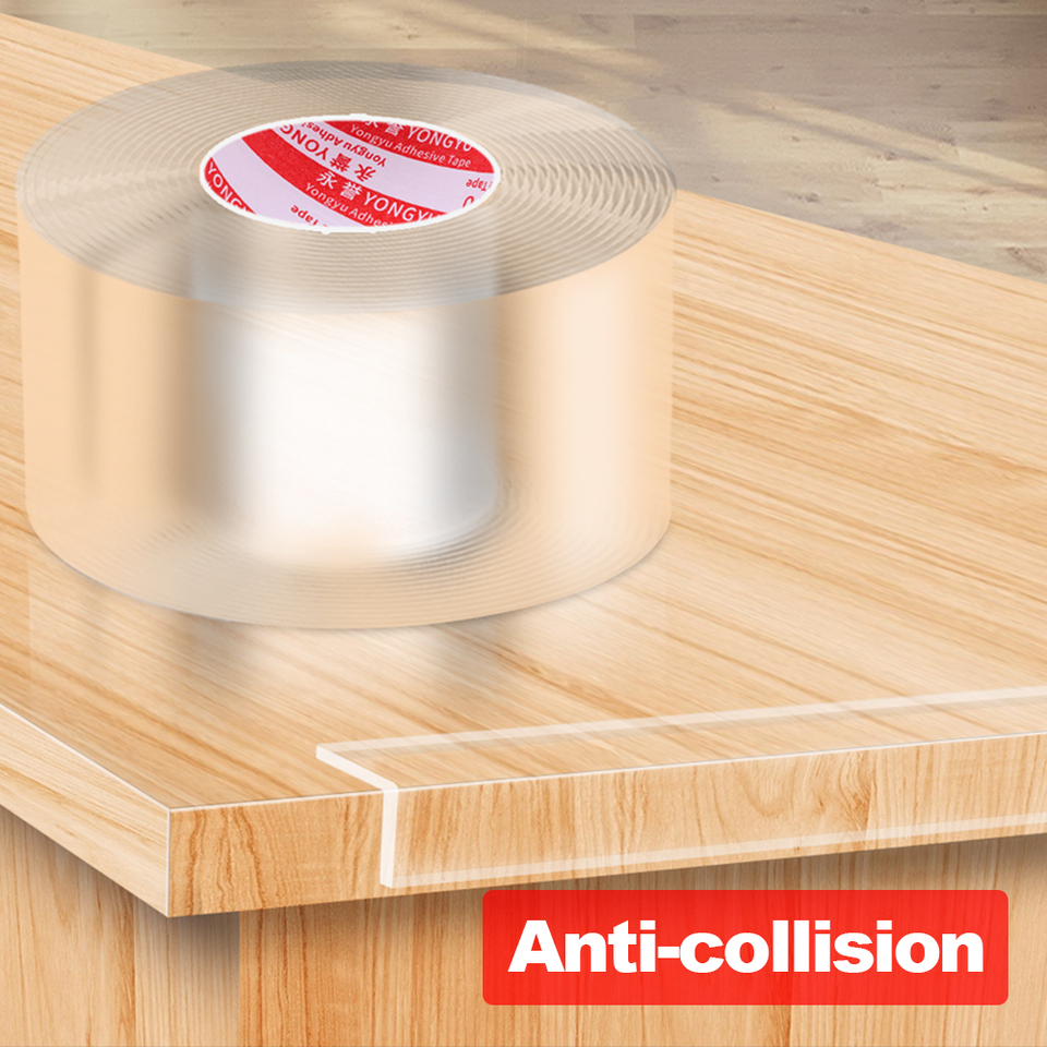 Single Sided Nano Tape 1mm High Adhesion Fixed Wall Hanging Mirror Edge Collision Resistant Handicraft Product Assembly Car