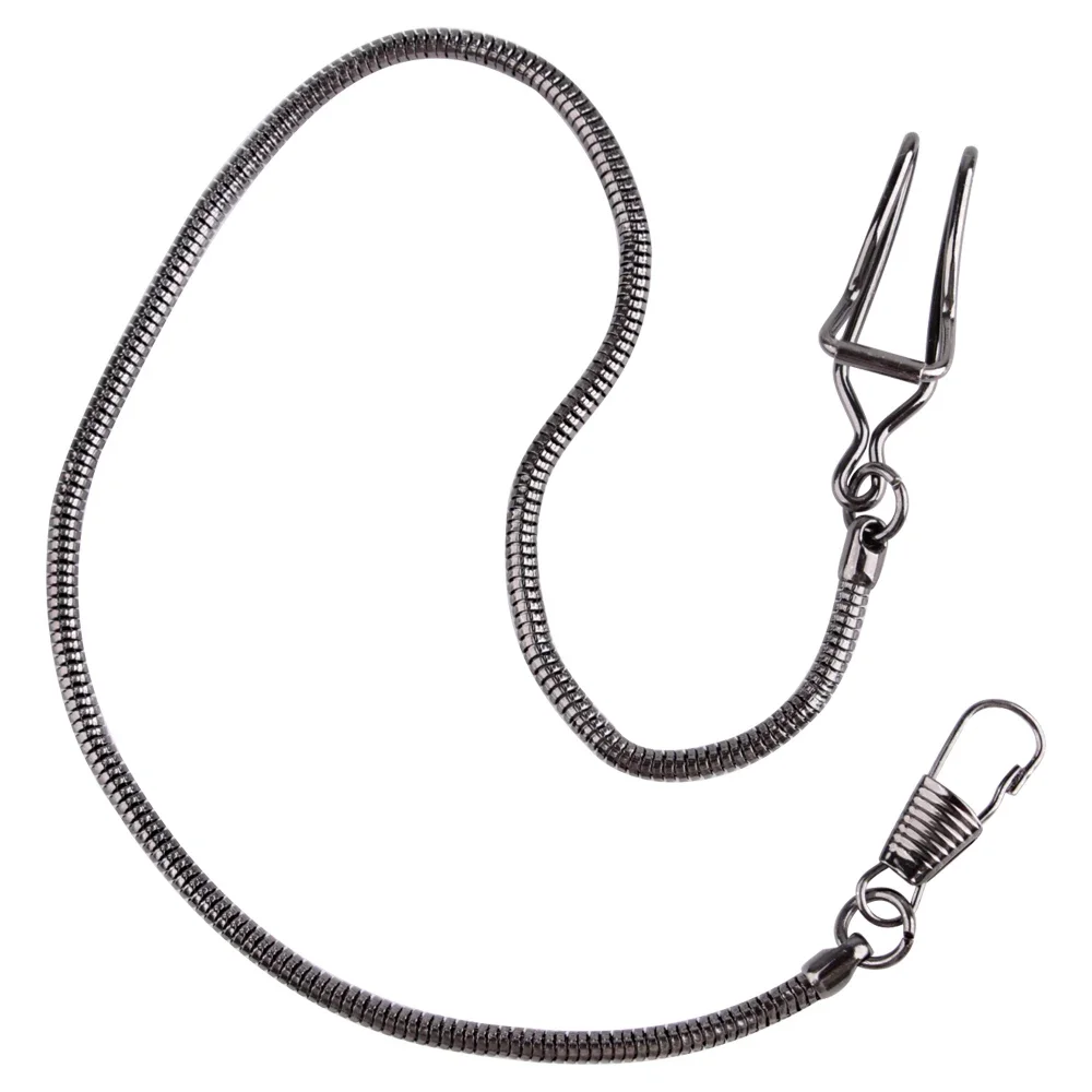 Pocket Watch Chain Stainless Steel Mechanical pocket watch chain 39cm Fob Chain for men or women Jewelry Accessories