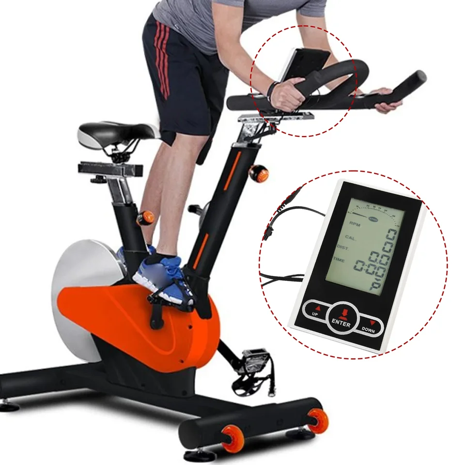 Stationary Bike Display Speedometer Calorie Counter Exercise Bike ...