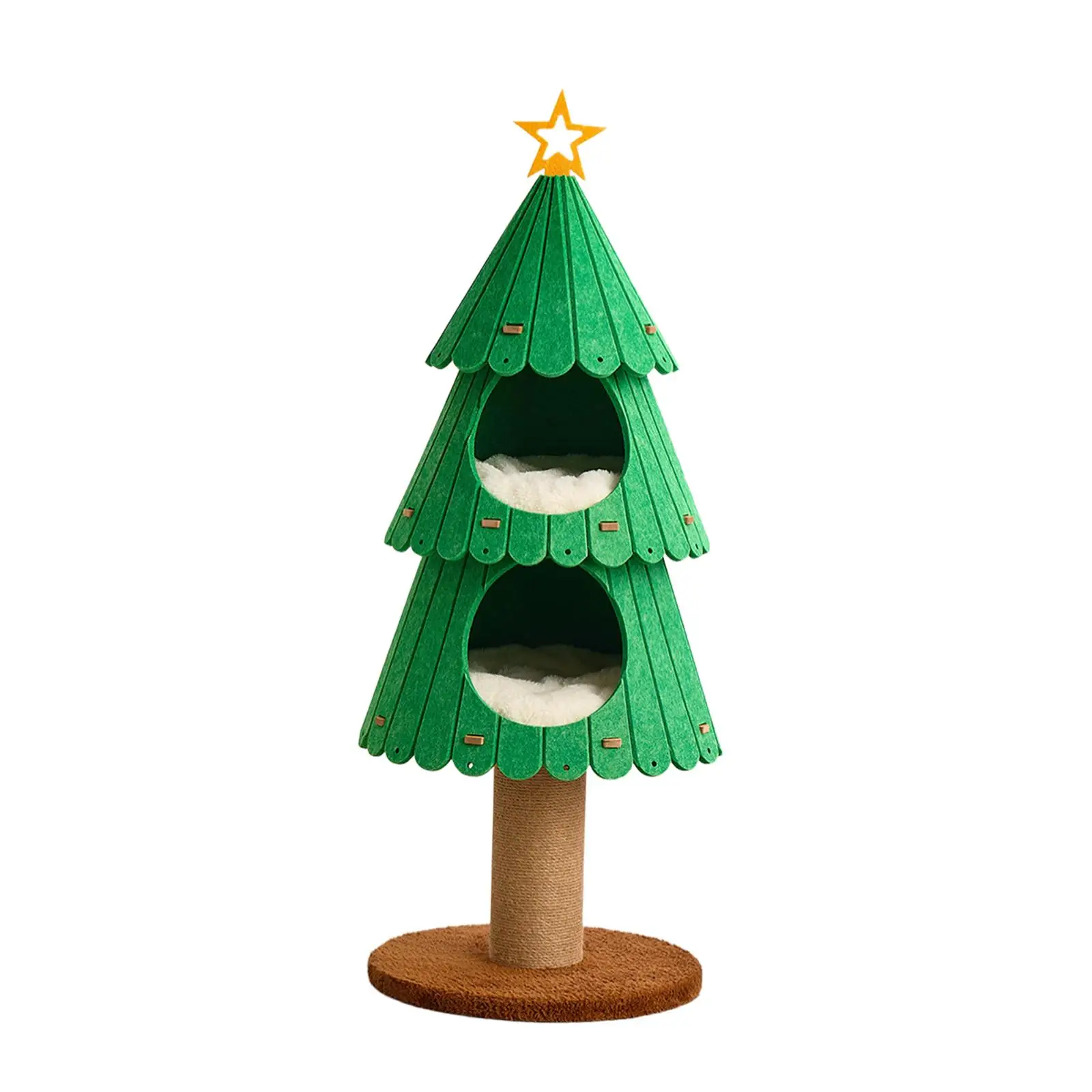 Christmas Cat Tree Tower Cozy Hideaway Grind Claws Stable for Indoor Cats Christmas Cat Tree Tower Cozy Hideaway Grind Claws Stable for Indoor Cats