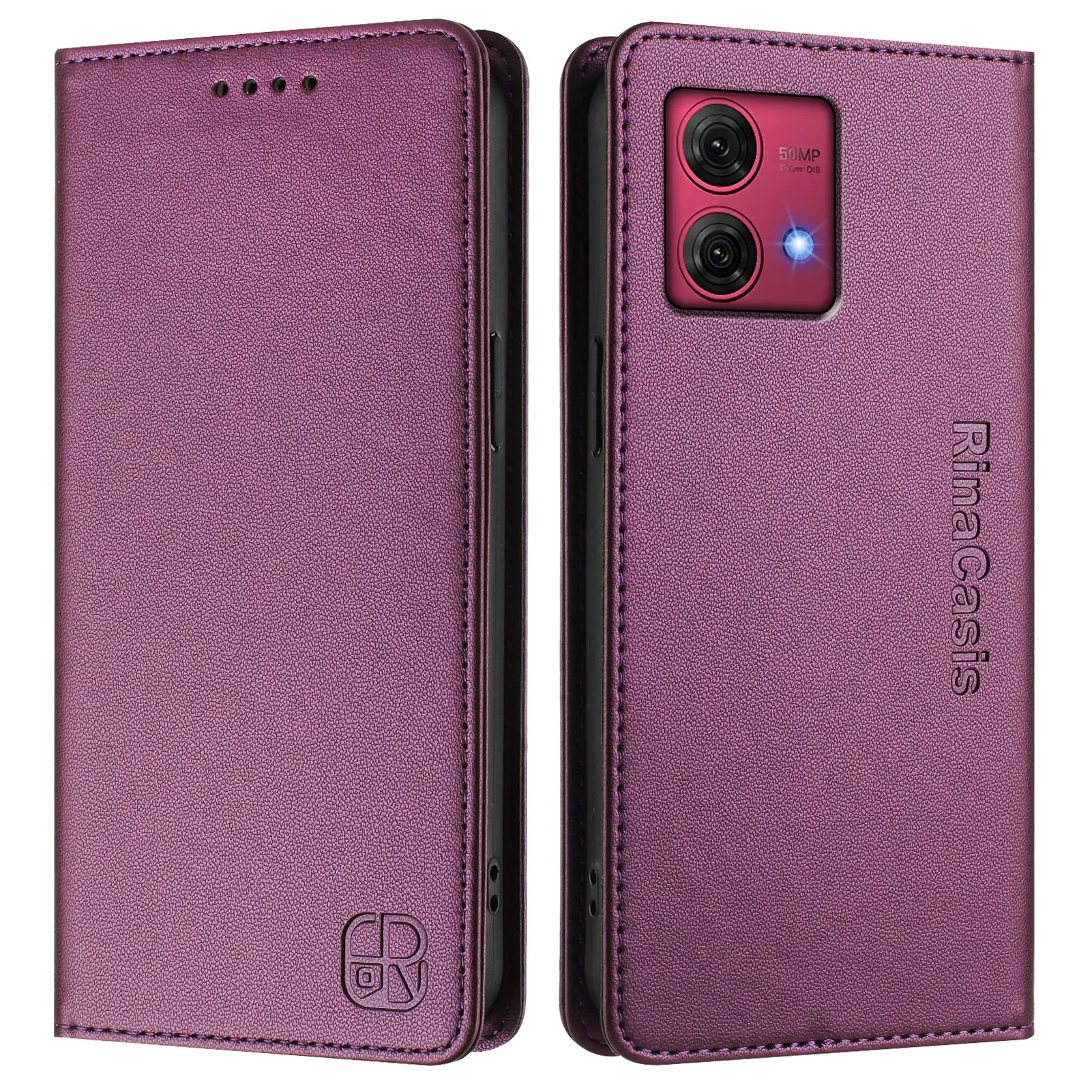 Magnetic Leather Wallet Flip Cover Shockproof Phone Case