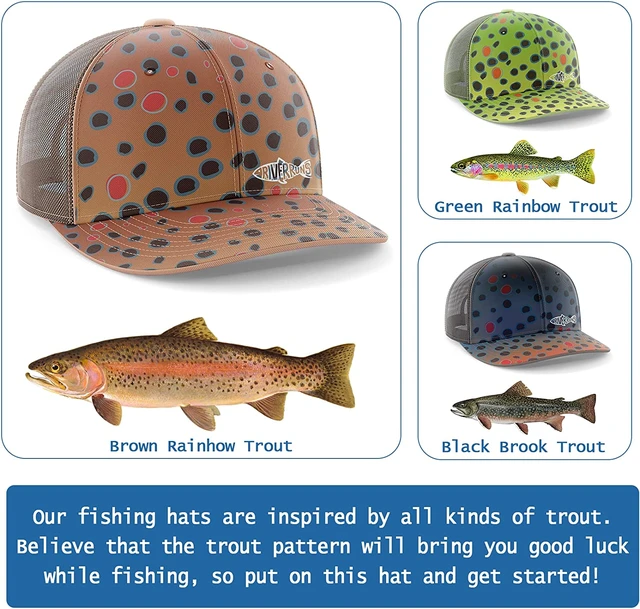 EUPHENG Fishing Hats for Men Mesh Back Adjustable Trucker Hats Baseball Caps  for Outdoor Fishing, Running, Hiking, Biking - AliExpress