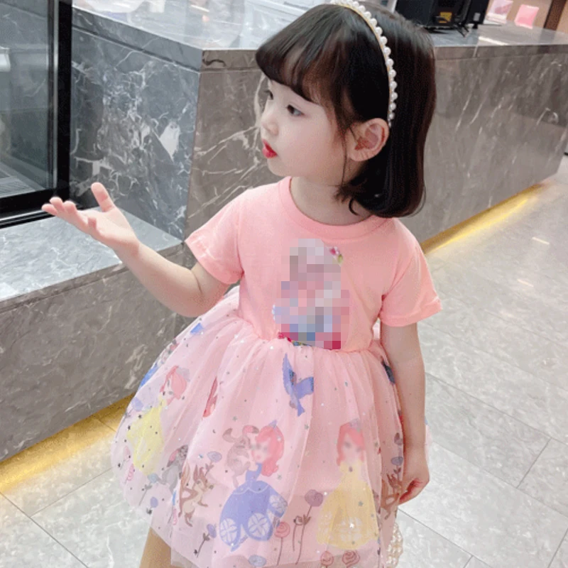 Girls Dress Summer Princess Elza Dresses Elegant Kids Costume for Girls Vestidos Party Toddler Children Teenagers Birthday Robe cute dresses