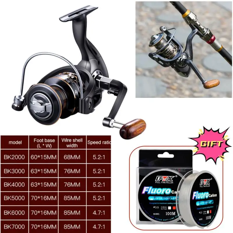 

Рыболовная спиннинговая катушка, металлическая Катушка 5,2: 1/4.7:113BB, шарикоподшипники для ловли карпа, катушка с металлической линией и чашкой, морская Снасть