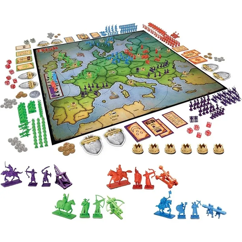 Juego de Mesa de Risk: Cómo Conquistar Territorios
