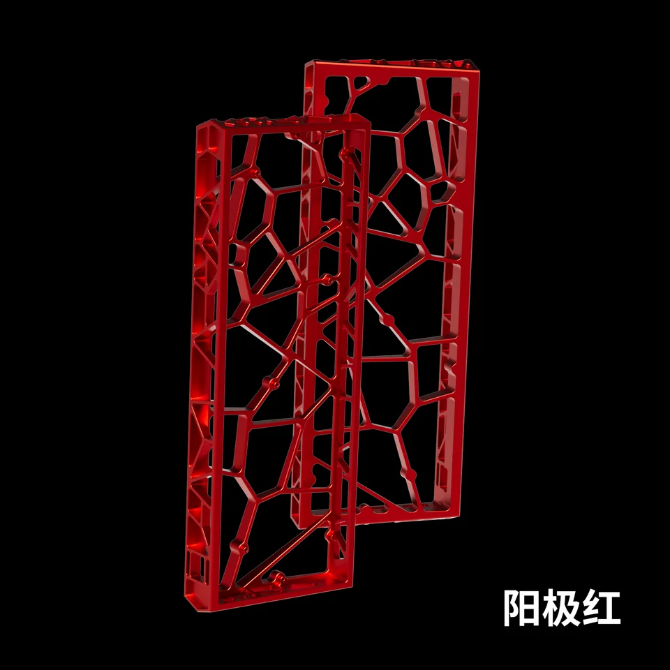 AR60 Wooting 60he Rakka GT60 中空アルミキーボードシェル Mad 60he