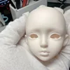 1 Pieces Open Head for 28cm Girls Doll 1/6 BJD White Skin Without Makeup DIY Toys 3