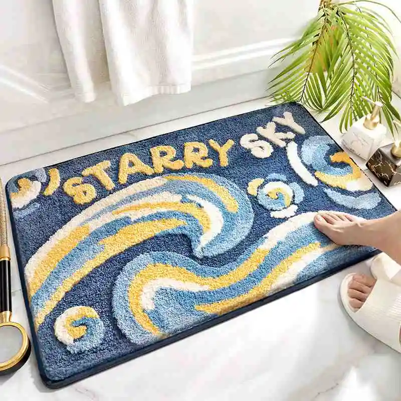 

bathroom carpet for freshness
