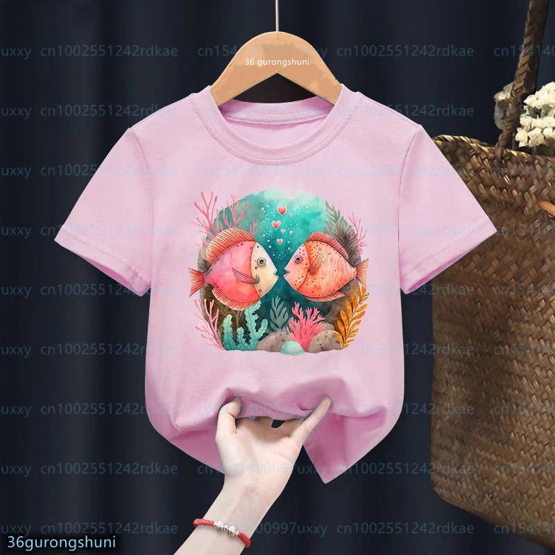 BZNOO Unisex T-Shirt 3D,Maglietta Grafica Unisex con Stampa 3D Delfino Animale Estate Casual Manica Corta novità T-Shirt Magliette Top Abbigliamento da Strada per Uomo Donna-S
