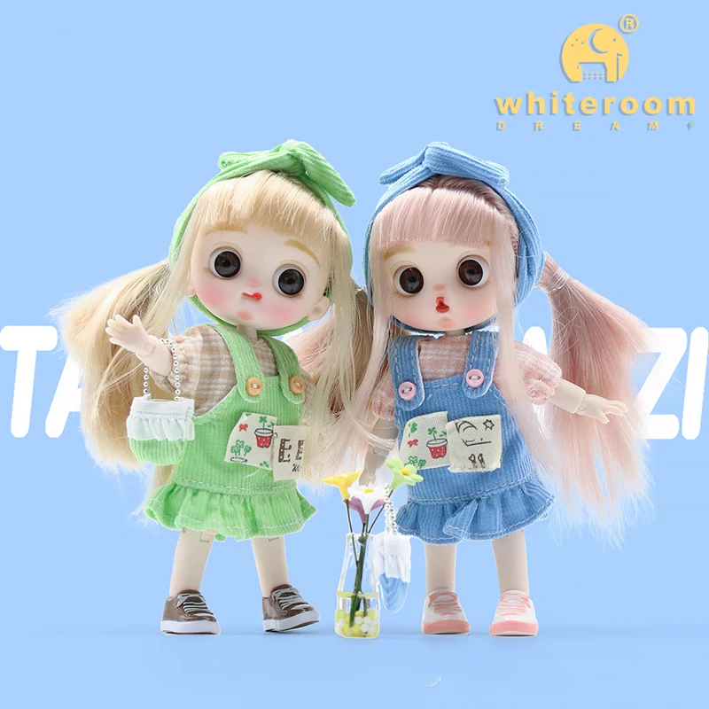 Mini Ob11 Bjd Doll Accessories Obitsu 11 Clothes Dolls For Girls Boy Toys Baby Kawaii Anime Toy Cute Items Pajama Miniature 3