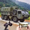 Six Wheel Drive Heavy-duty Six Wheel Truck Model With Load-bearing Capacity Full Proportion Rc Remote-controlled Car Toy Gift 1