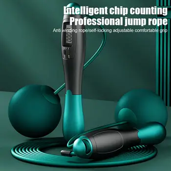 Electronic Jumping Rope Counting Speed Skipping Counter Lcd Rope Crossfit Skipping Jump With Fitness Screen Gym T9a1 2