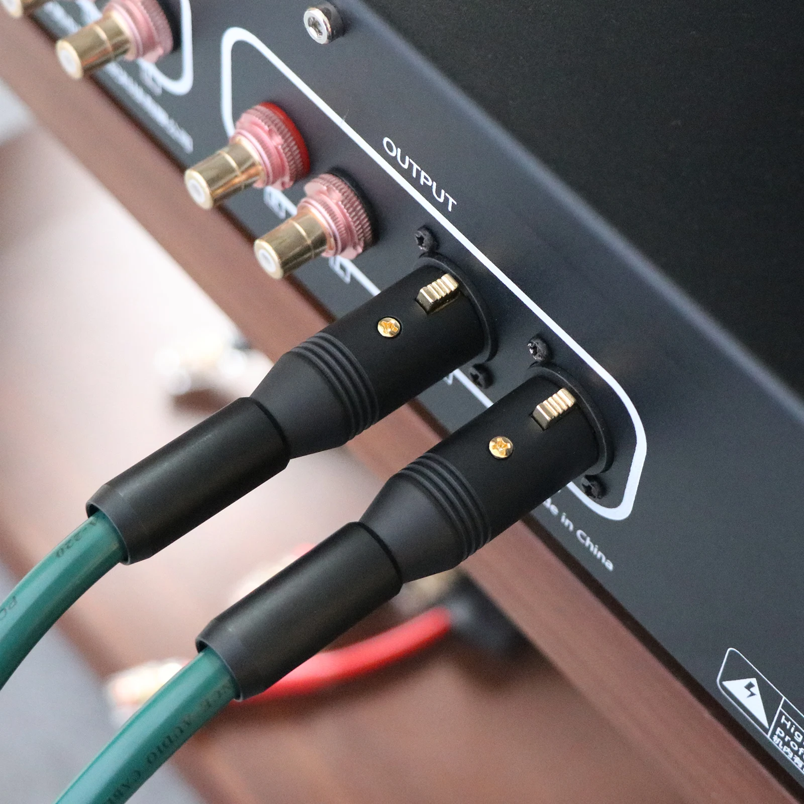 1 Paar X411 Furukawa FA-220 HiFi Audio High-End OCC XLR/RCA-Signalkabel mit 3-poligen vergoldeten/rhodinierten XLR-Anschlüssen/RCA-Stecker – Detail 18