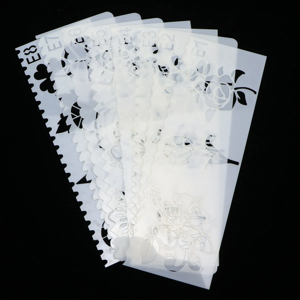 32Pcs 야채 과일 그림 템플릿 어린이를위한 플라스틱 DIY 중공 스텐실 그리기 학교 미술 교육