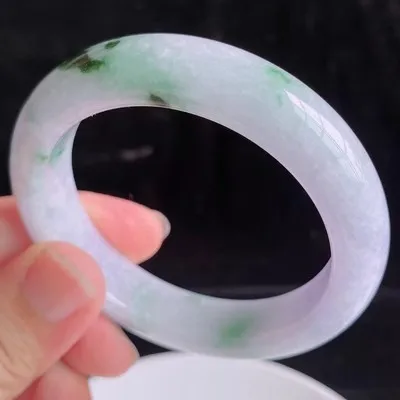 

zheru Jewelry Natural Burma Jade 54mm-62mm bracelet Exquisite Princess bracelet send girlfriend send mom