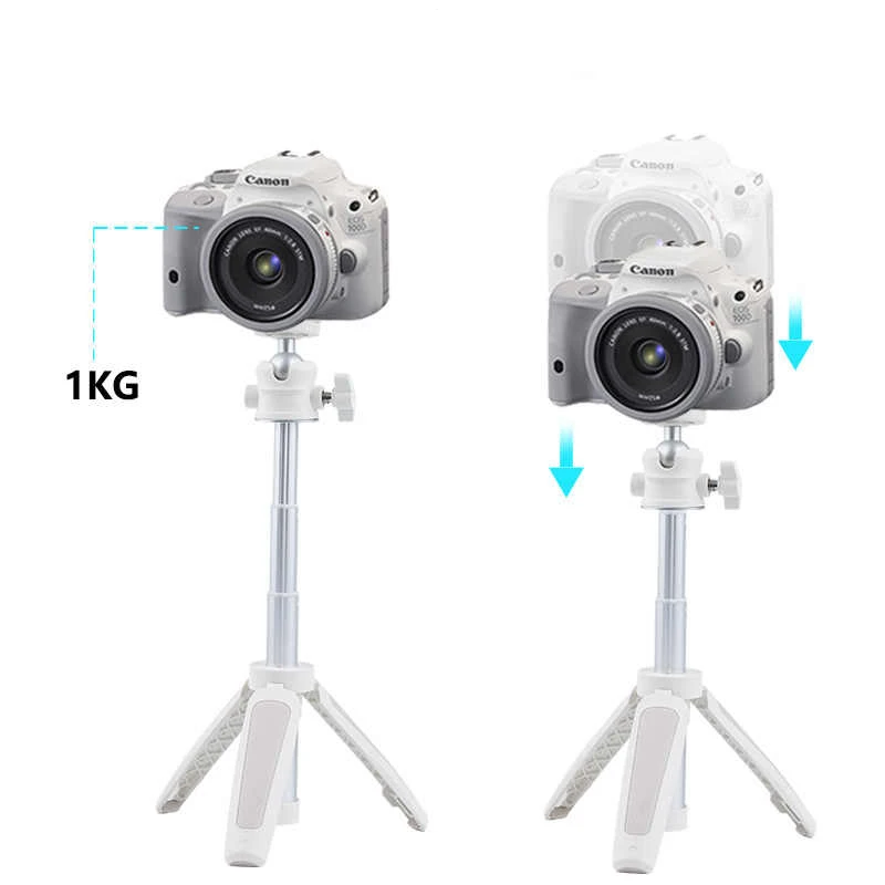 Treppiede di estensione da tavolo Supporto portatile portatile per GoPro Hero 12 11 10 9 Insta360 X4 X3 DJI Osmo Action 4 3 Accessori per fotocamera - immagine 4
