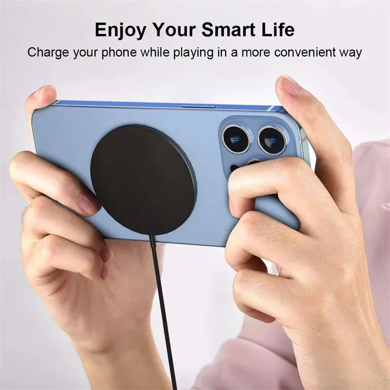 30W Magnetic Wireless Charger Pad Fast Charging Stand iPhone 15 14 13 12 Pro Airpods PD Macsafe Phone Chargers Dock Station magnetic wireless charger