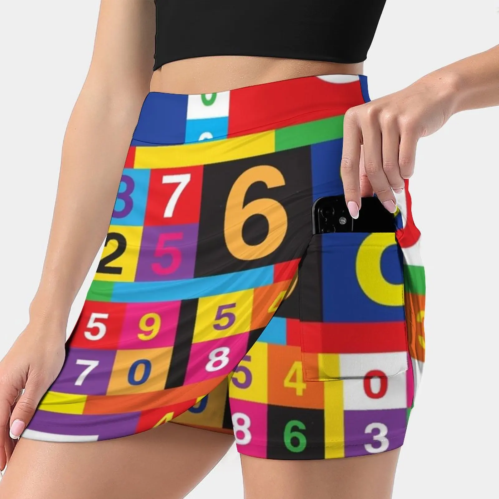 

Coloured Numbers Skirts Woman Fashion 2022 Pant Skirt Mini Skirts Office Short Skirt Boy George Culture Club Colour By Numbers