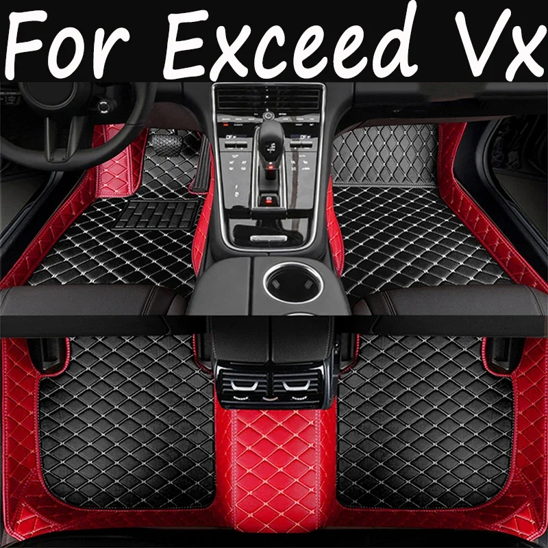 

Автомобильный напольный коврик для Exceed Vx 2021 2022 2023 5 мест под заказ кожаный коврик для ног водонепроницаемый ковер роскошный полный комплект автомобильные аксессуары