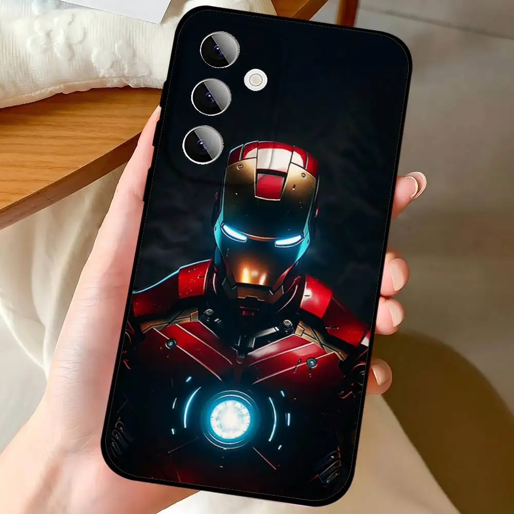 Cool-H-Hero-Iron-Man-S Film Handyhülle für Samsung Galaxy S25 S24 S23 S22 S21 FE Plus Ultra A13 A20 A32 A70 Schwarze Hülle – Detail 10