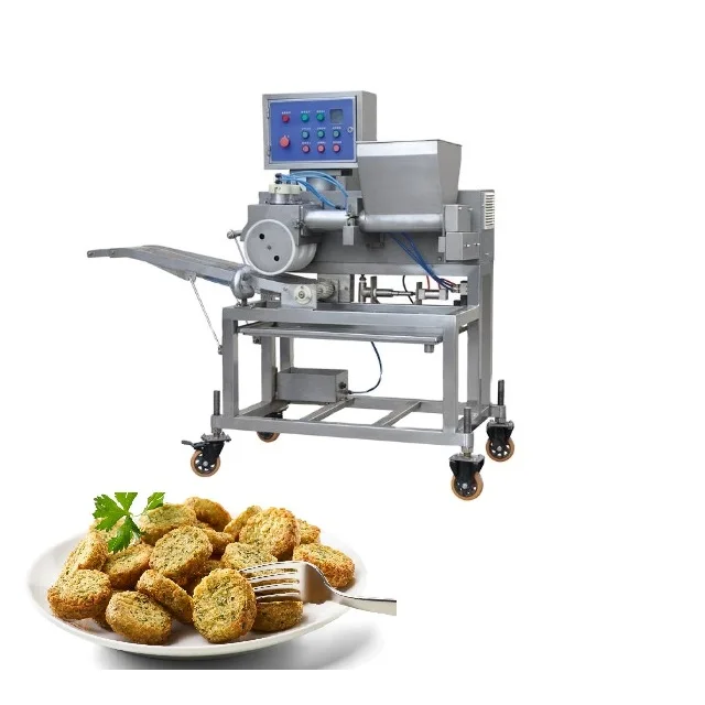 Commercial Automatic Hamburger Chicken Nuggets Burger Patty Making Machine Stainless Steel Nugget Machine in Malaysia