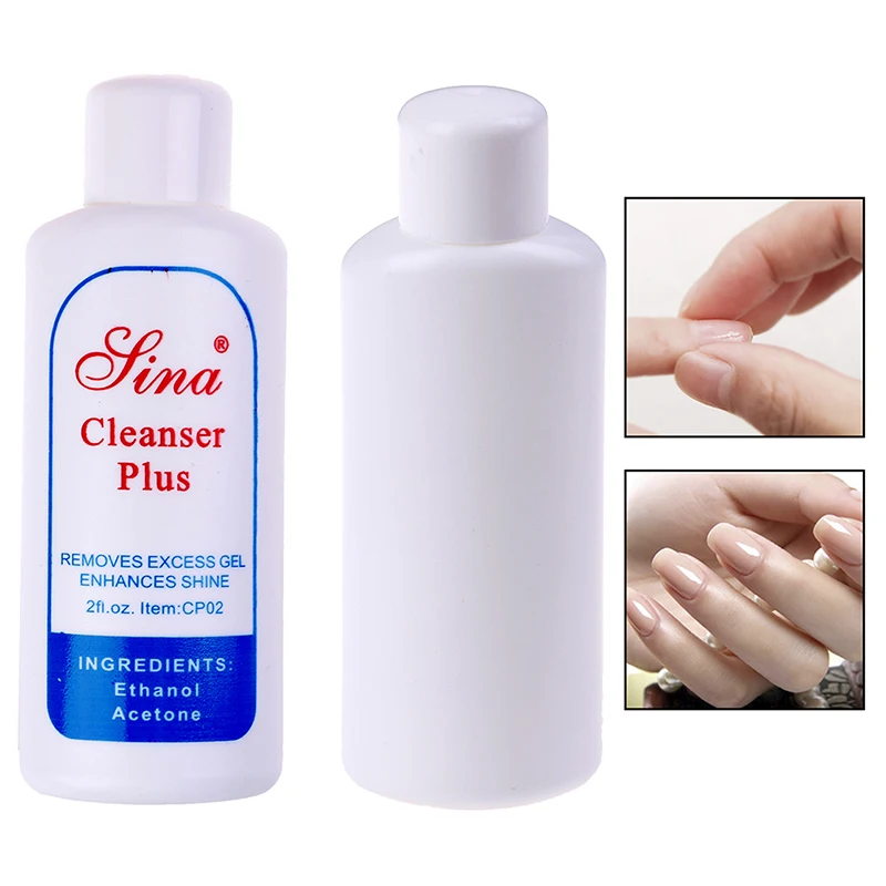 Nail Polish Remover Nail Gel Remover Nail Debonder Nail Glue Remover 60ML Acrylic Clean Degreaser for Nail UV Gel Polish Excess Remover