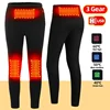 Winter Heated Pants Men Usb Electric Pants Heating Women Plus Velvet Rechargeable Thermal Heating Trousers Warm Clothes Skiing 1