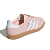 Adidas Originals Gazelle Indoor Sandy Pink White Fresh and Gentle Suede Low Chaussures de skate pour femme et fille German Training IH5484 6