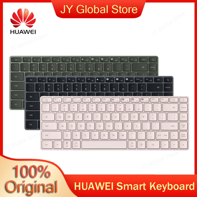 HUAWEI CD34 kablosuz klavye 2.5mm yüksek anahtar akıllı klavye 3 cihaz