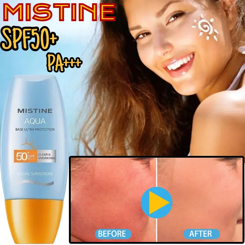 40ml Mistine Sunscreen Prevents Skin From Sunburn and Tanning SPF50, Moisturizing Quick Film Formation Refreshing and Non-greasy 180 patches acne pimple patch face stickers quick effect treatments removing patches beauty acne tools face skin care